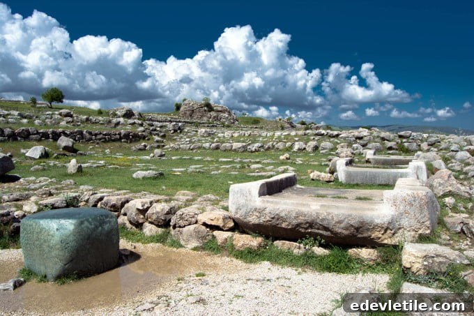 Green stone at Hattusa