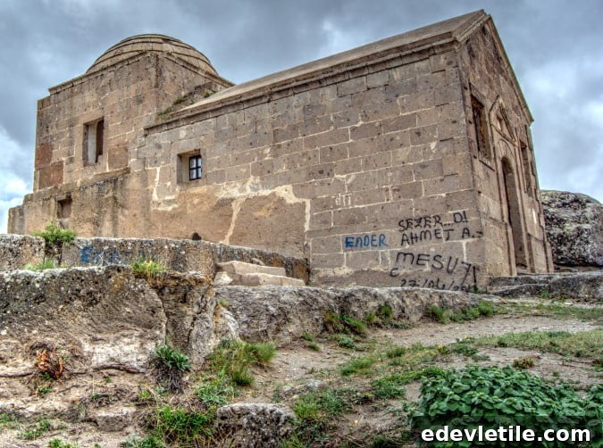 Yuksek monastery and church Cappadocia Turkey