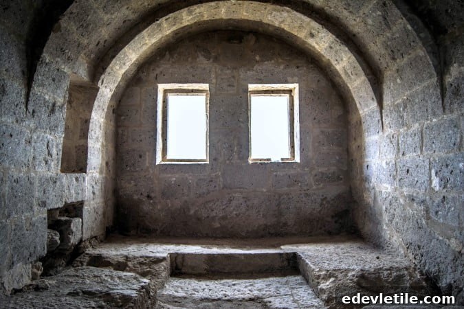 Yuksek monastery Cappadocia Turkey