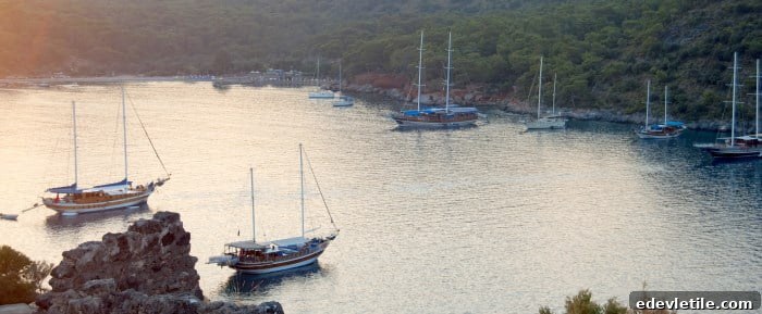 Yachts on My Blue Cruise